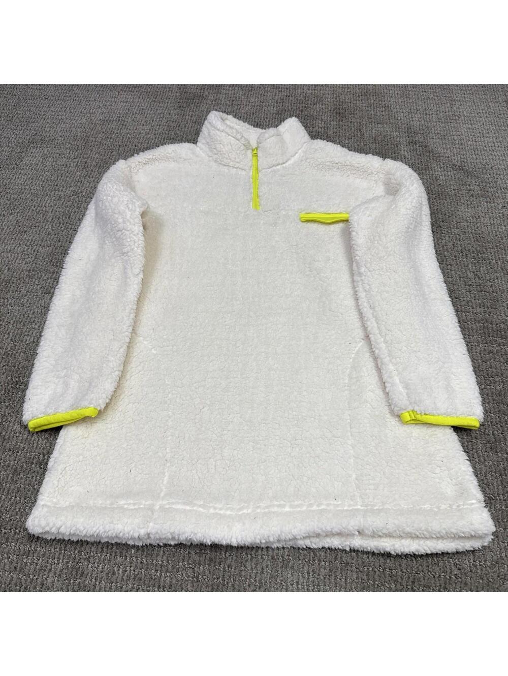 Koolaburra Ugg Jacket Ivory Long Sleeve 1/4 Zip Women’s Size Small